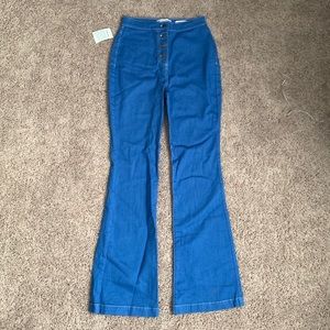 NEW Blue Bell Bottom Jeans American Apparel